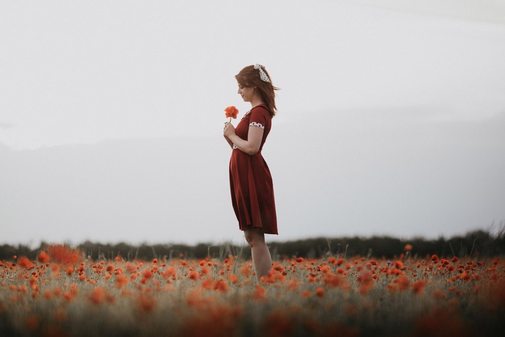 Seance Portrait Blois Coquelicot