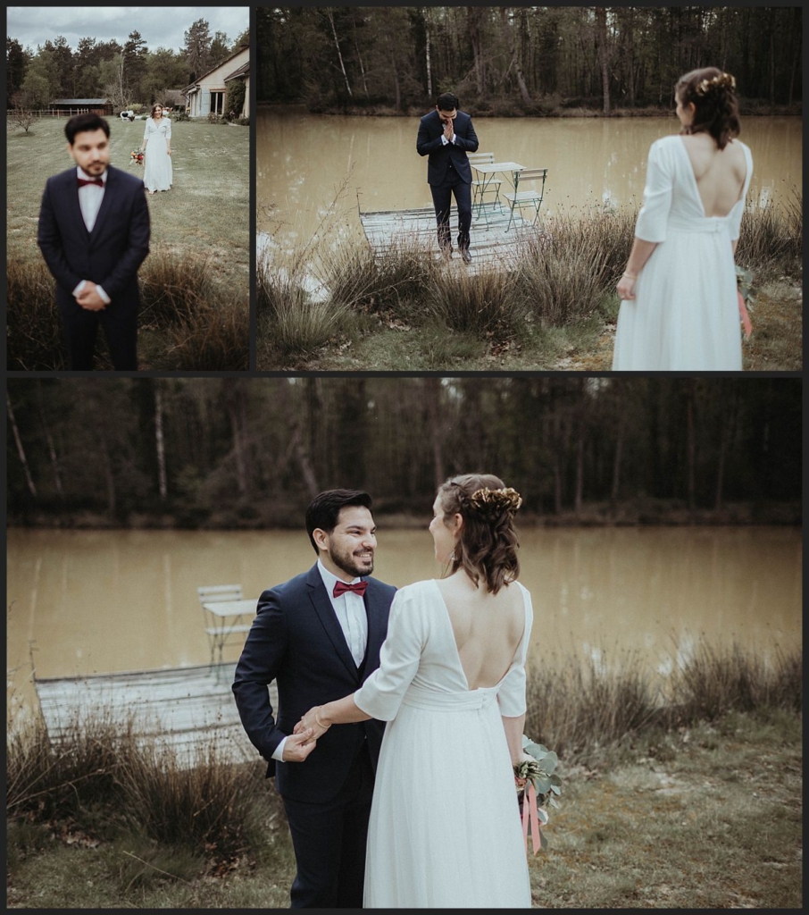 Seance first look mariage