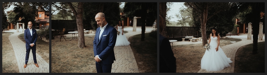 Seance first look mariage