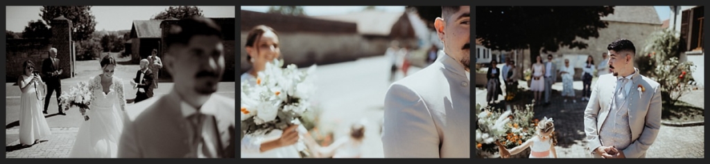 Seance first look mariage