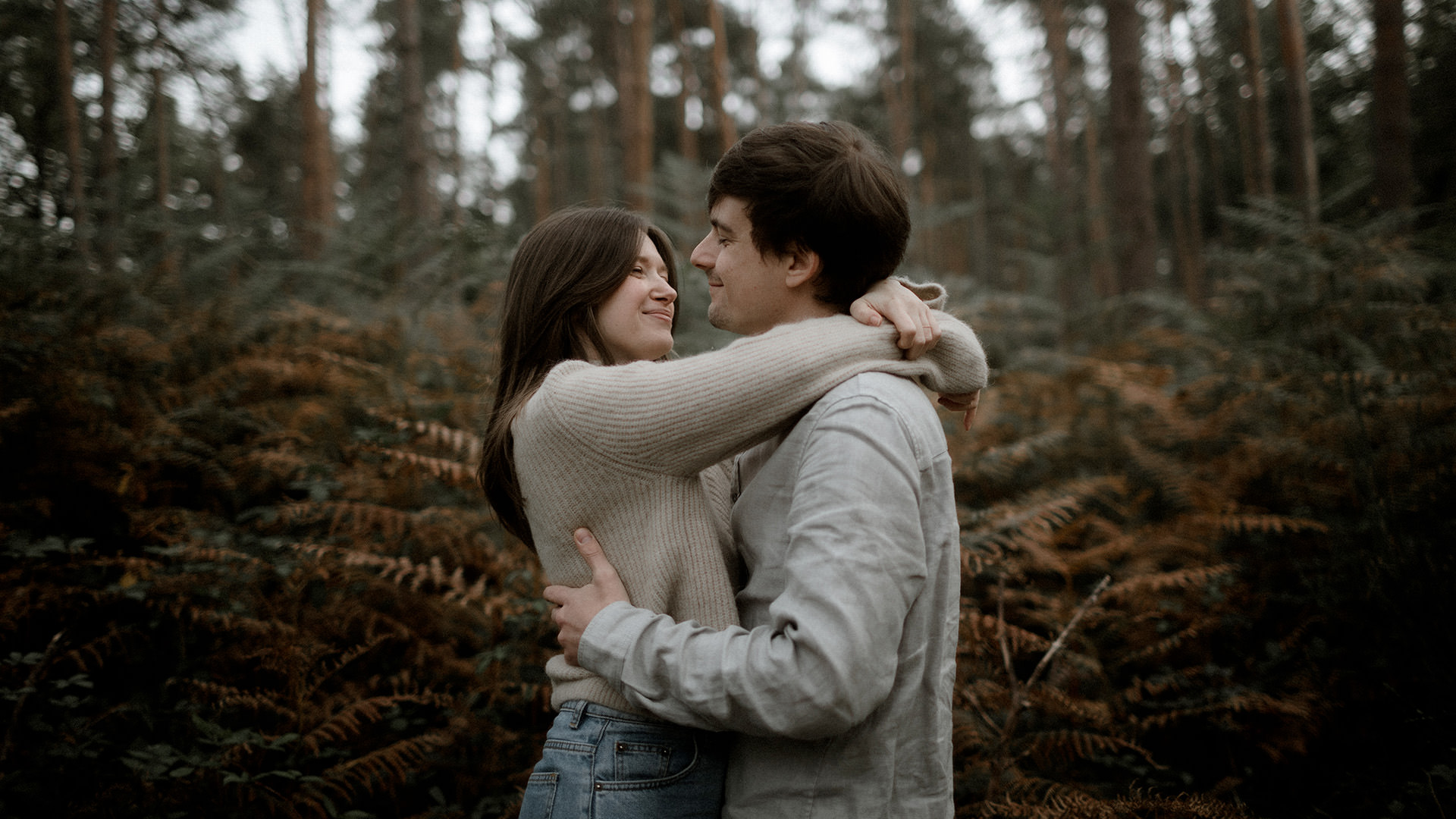 Seance engagement couple Chambord