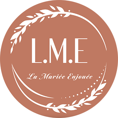 Logo Blog mariage la mariée enjouée
