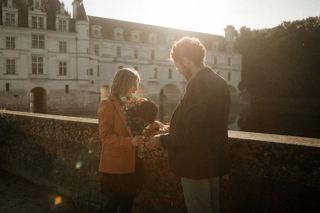 Demande mariage Chateau Chenonceau