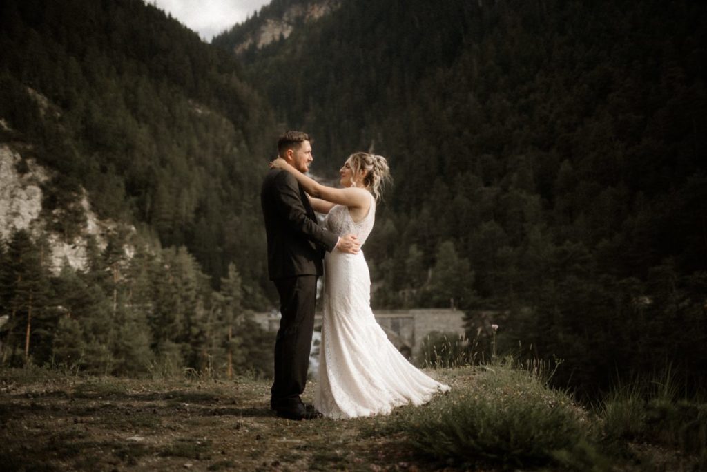 Photographe mariage Alpes Fort Marie Therese