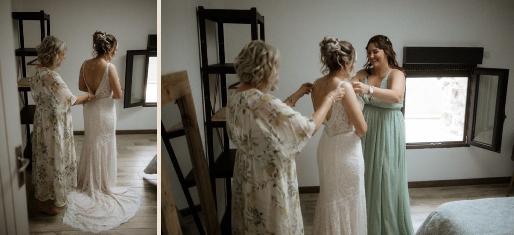 Photographe mariage Alpes Fort Marie Therese