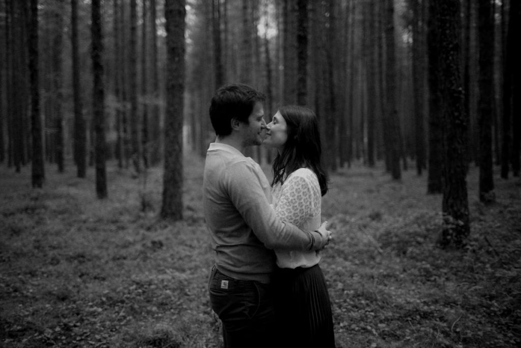 Seance engagement mariage Sologne