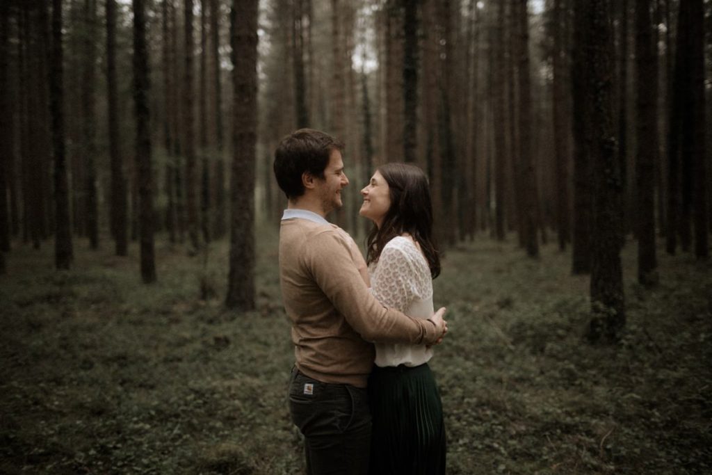 Seance engagement mariage Sologne