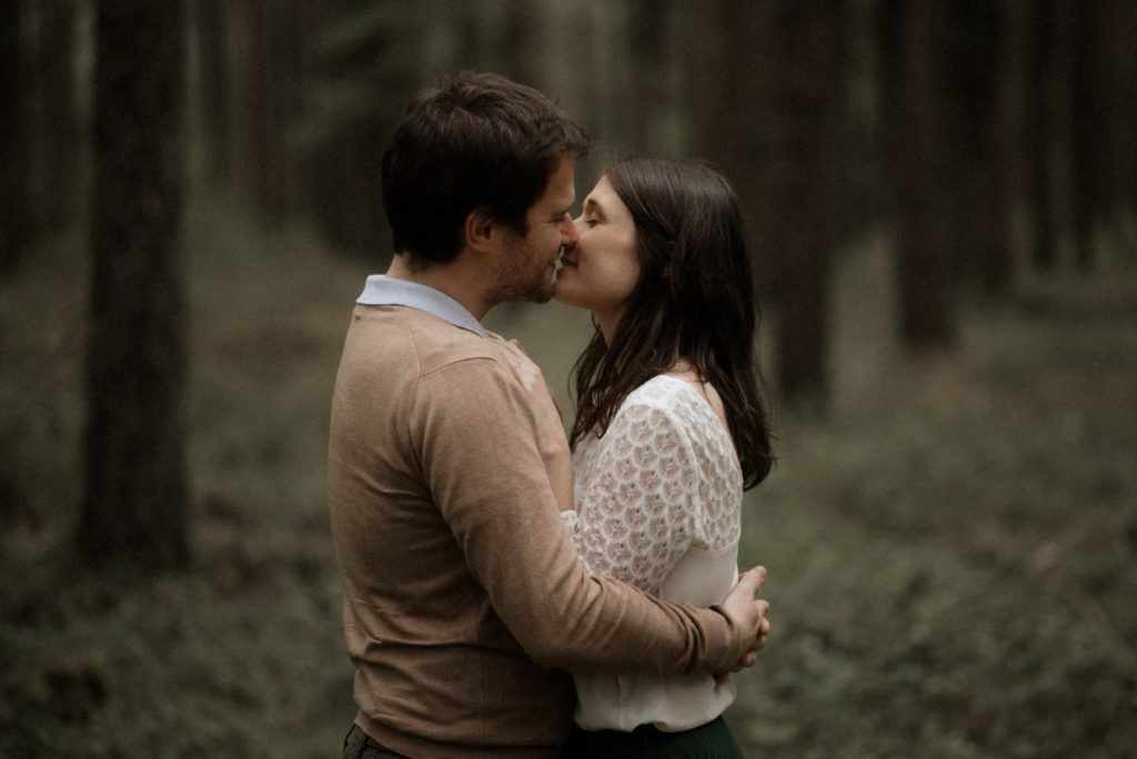 Seance engagement mariage Sologne