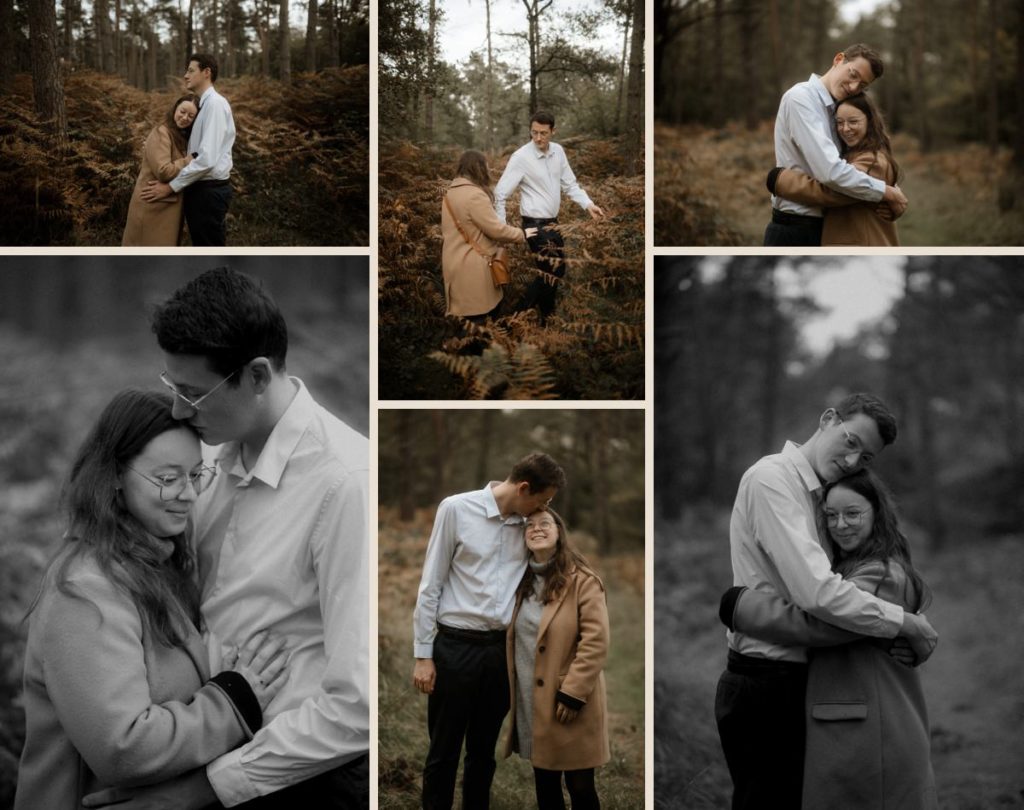 Photographe Couple Automne Chambord