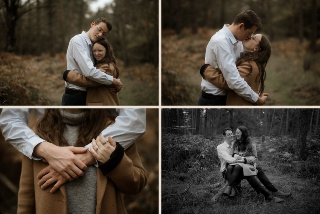 Photographe Couple Automne Chambord