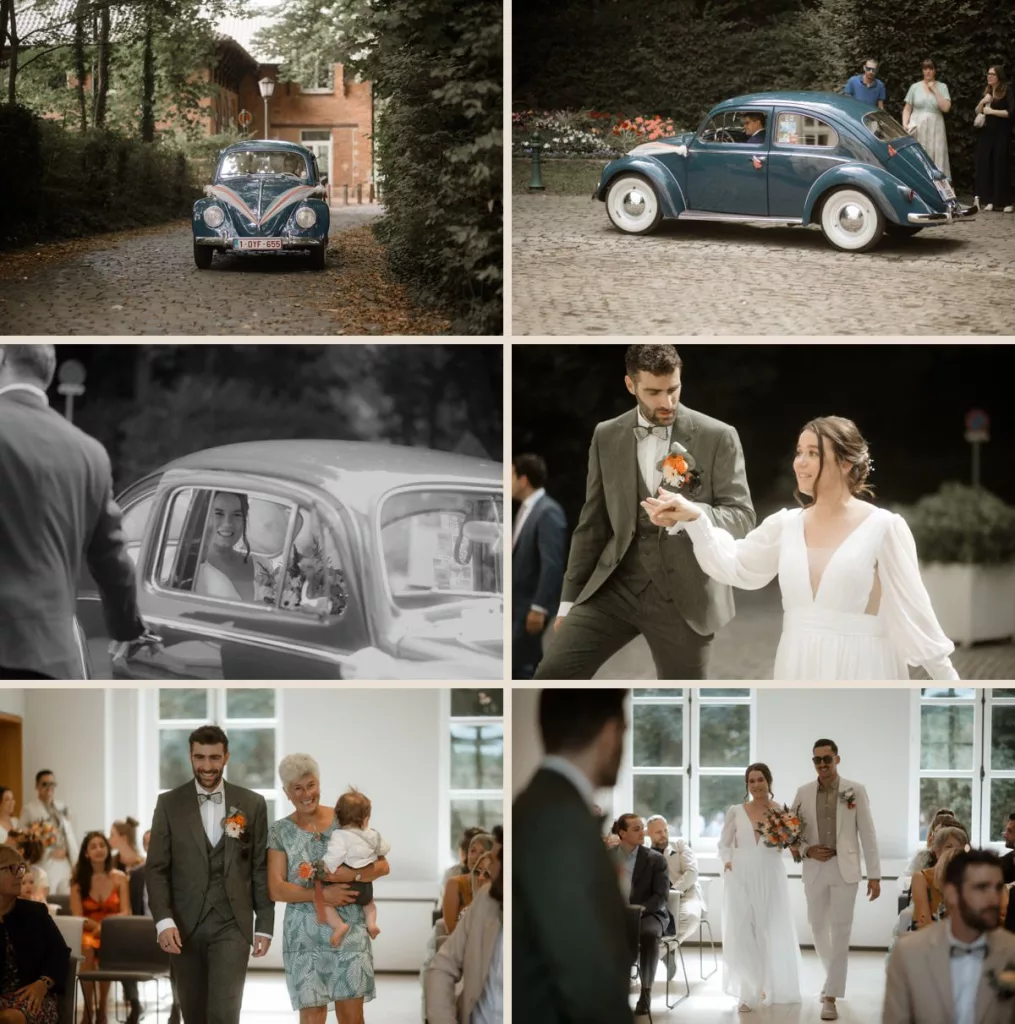 Mariage civil d’Alicia et Julien au Château Malou à Woluwe-Saint-Lambert