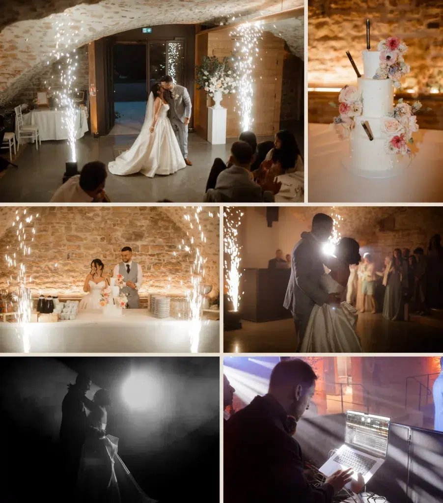 Soirée dansante lors du mariage au Château de Champ-Renard